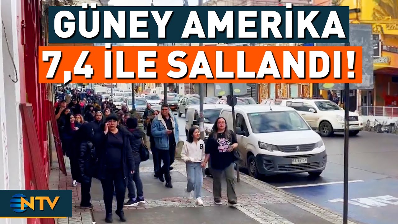 Güney Amerika'da 7,4 Büyüklüğünde Deprem Meydana Geldi! | NTV