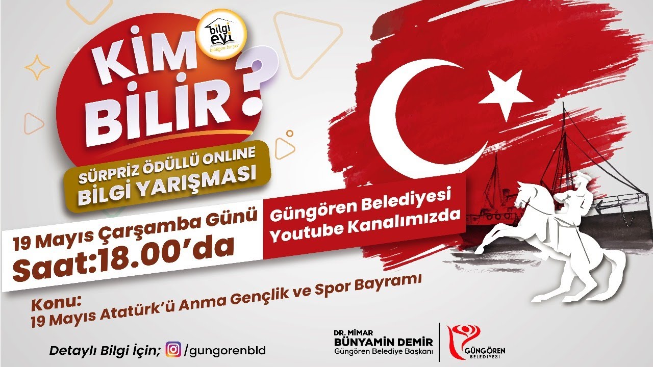 Güngören Belediyesi / 19 Mayıs Online Bilgi Yarışması