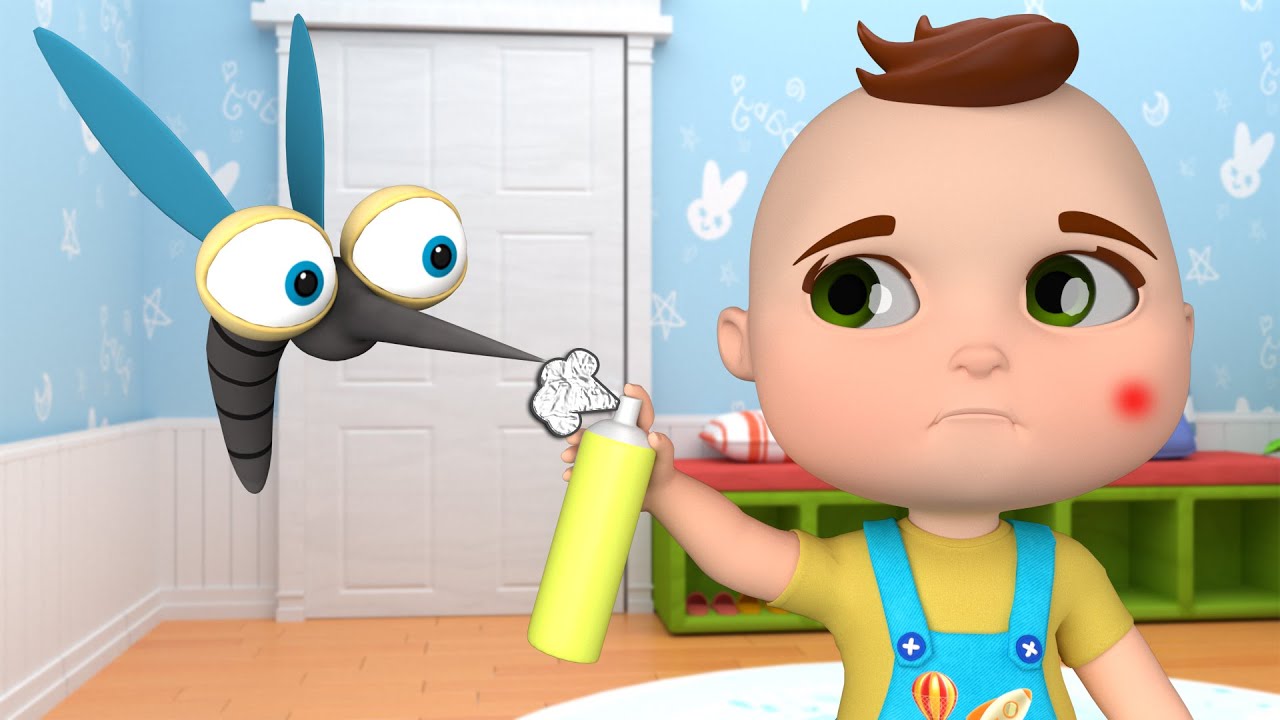 Go Away, Mosquito! 🦟 | Baby Berry Português - Nursery Rhymes & Kids Songs 🎶