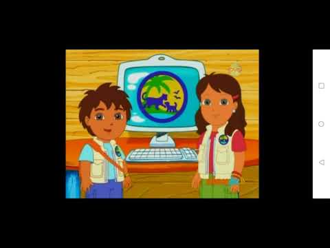 Go Diego Go Green Iguana Puzzle