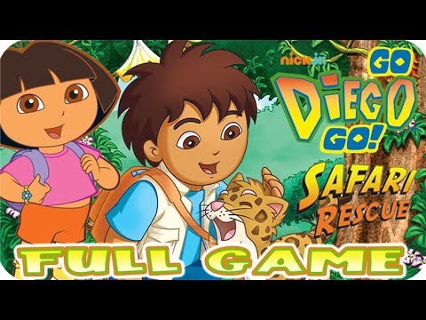 Go, Diego, Go! Safari Rescue FULL GAME Longplay (Wii, PS2)