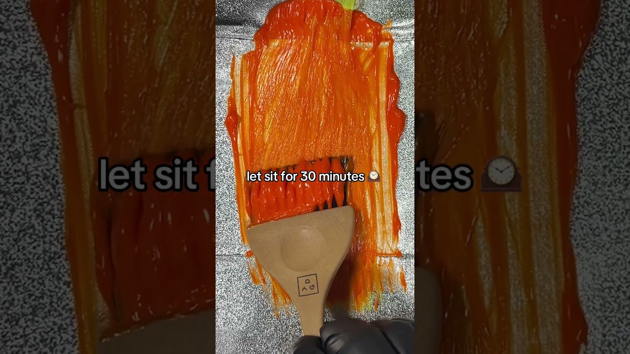 Go from yellow to orange using Good Dye Young #haircolor #hairtransformation #dyehappy