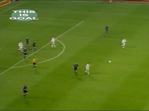 Goal! Robert Jarni. Real Madrid vs Sturm Graz. 21.10.1998