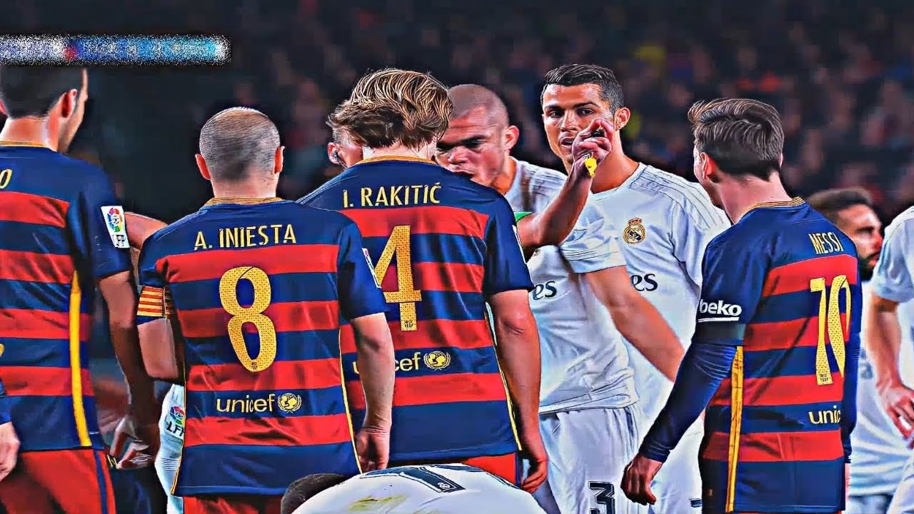 Goats eye contact | Ronaldo & Messi | No watermark | 4k quality | 50 fps | Real Madrid V/S Barcalona