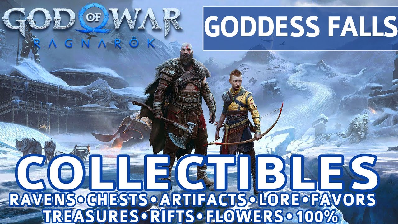 God of War Ragnarok - Goddess Falls All Collectible Locations (Chests, Artifacts, Ravens) - 100%