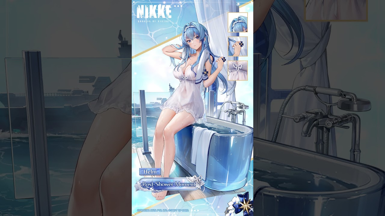 GODDESS OF VICTORY: NIKKE | Costume Introduction - Helm (Post-Shower Moment)