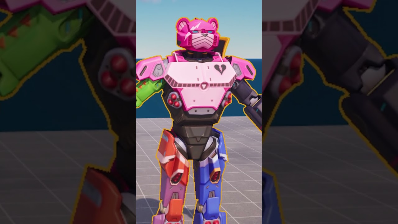 Godzilla vs. Fortnite Mech!