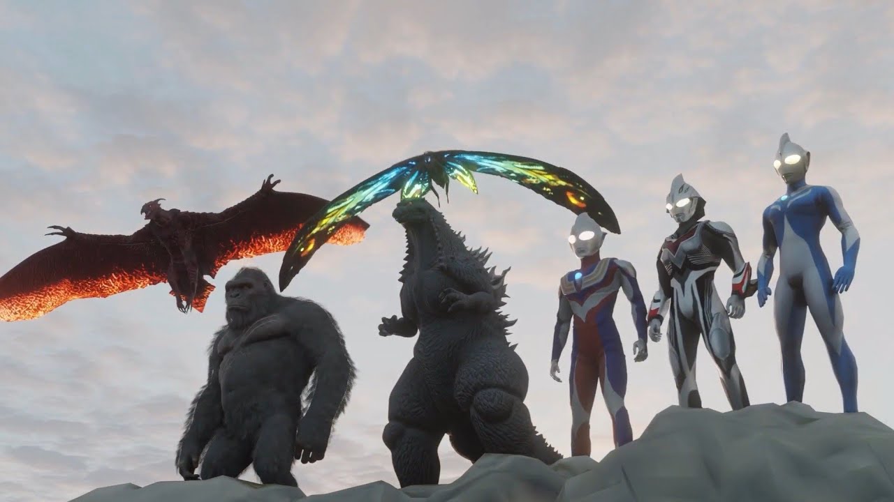 🦖Godzilla vs. Ultraman🦸‍♂️: Dawn Of War [ゴジラ対ウルトラマン 戦争の夜明け] (2025) - THE MOVIE (Full Version)🌌
