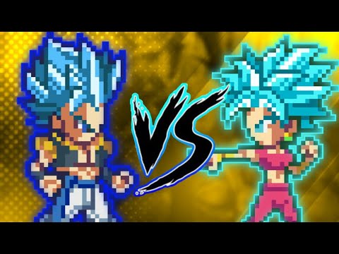 Gogeta VS Kefla (sprite animation)