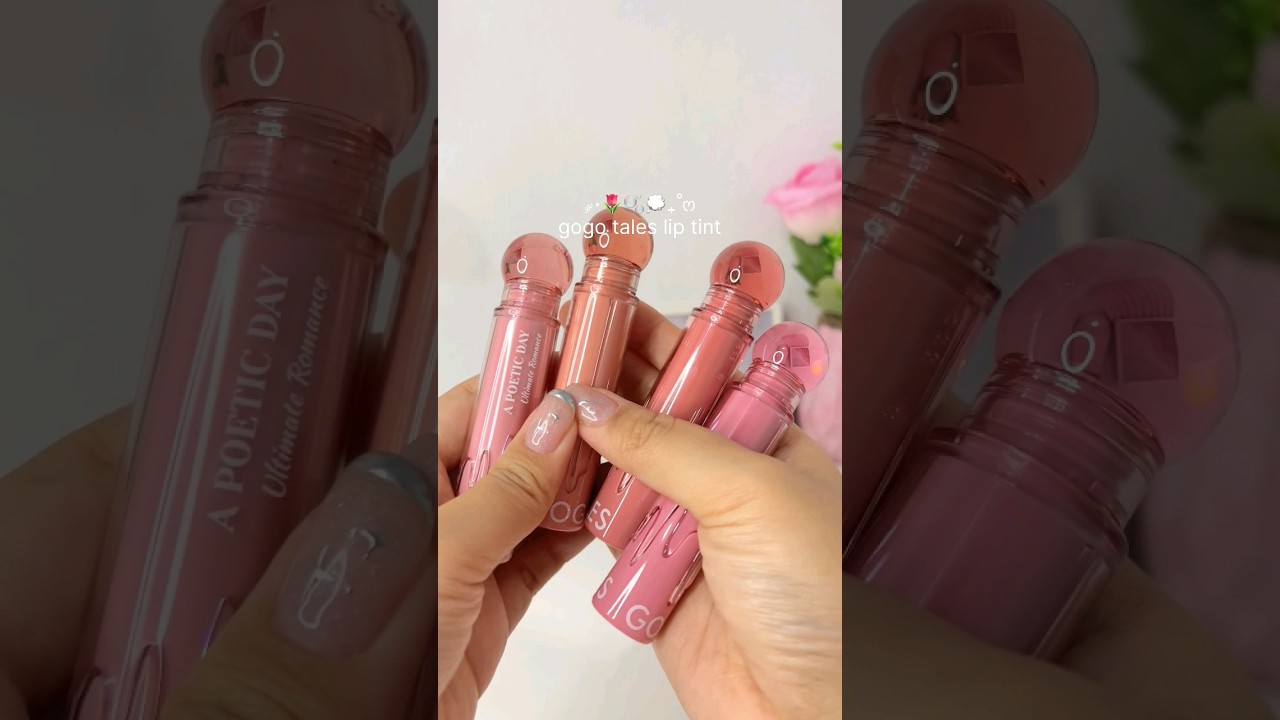 Gogo Tales🧚‍♀️✨️[Vid: metta] #makeup #liptint #gogotales #liptintreview #shorts #short