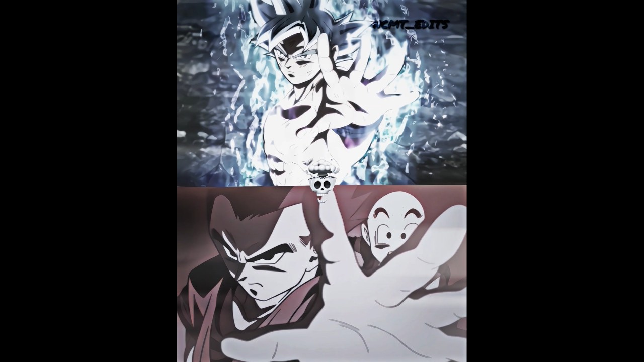 Gohan x Goku Ultra Instinct Reference ☠💀 #goku #gohan #dbz #uigoku #skulledit