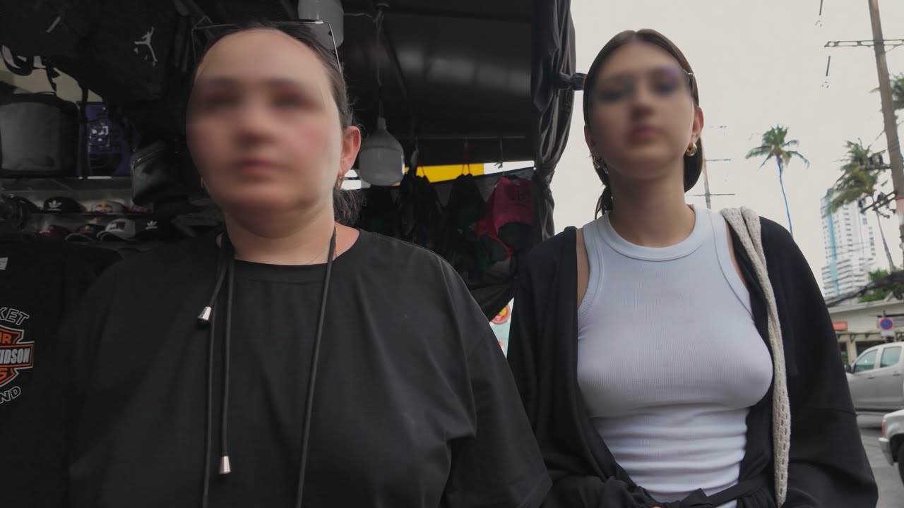Going Braless in public is true confidence | Slow Motion Walking Tour
