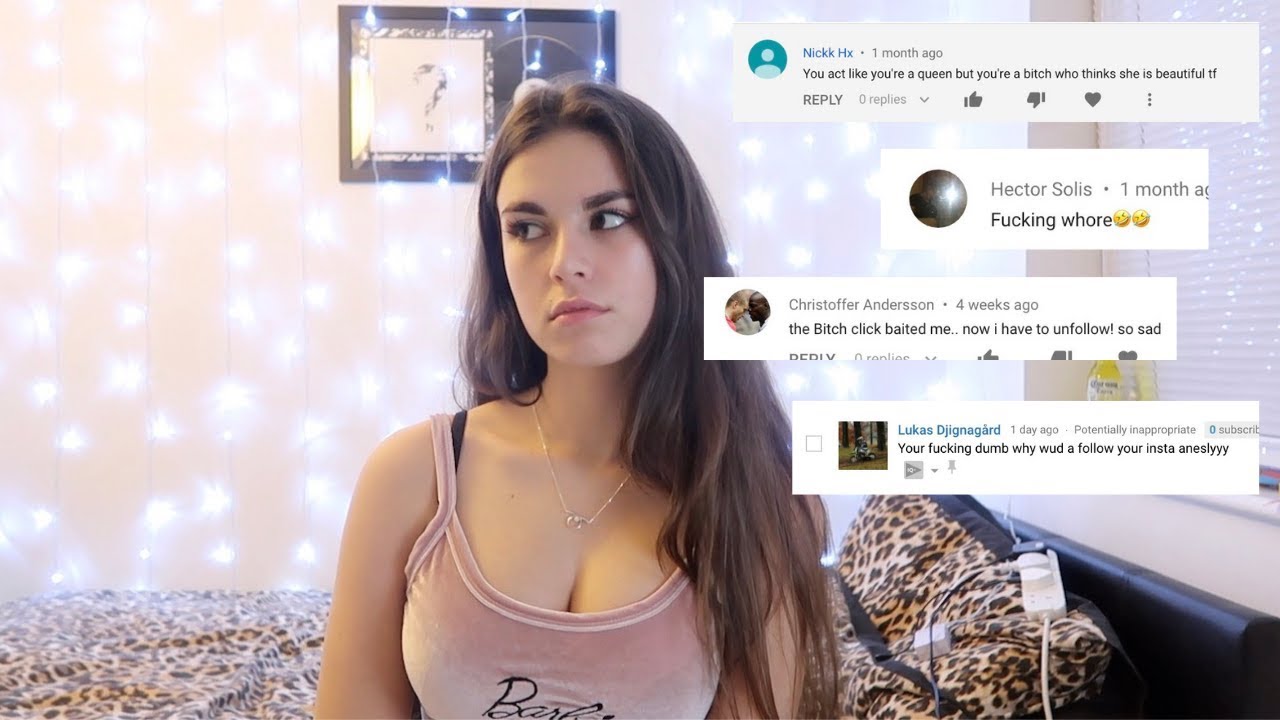 Going Through My HATE Comments :( | Lauren Alexis