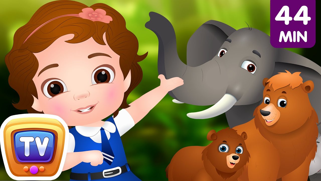 Going To the Forest | Wild Animals for Kids and More Learning Songs & Nursery Rhymes by ChuChu TV