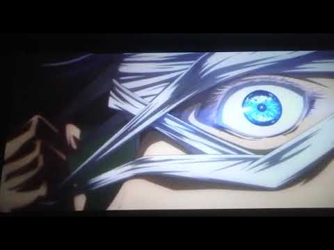 Gojo reveals his eyes theatre reaction