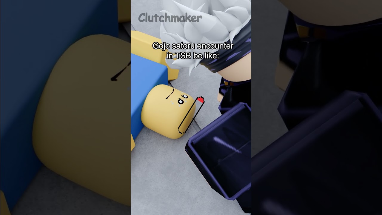 Gojo satoru encounter #shorts #short #roblox #funny #robloxmemes