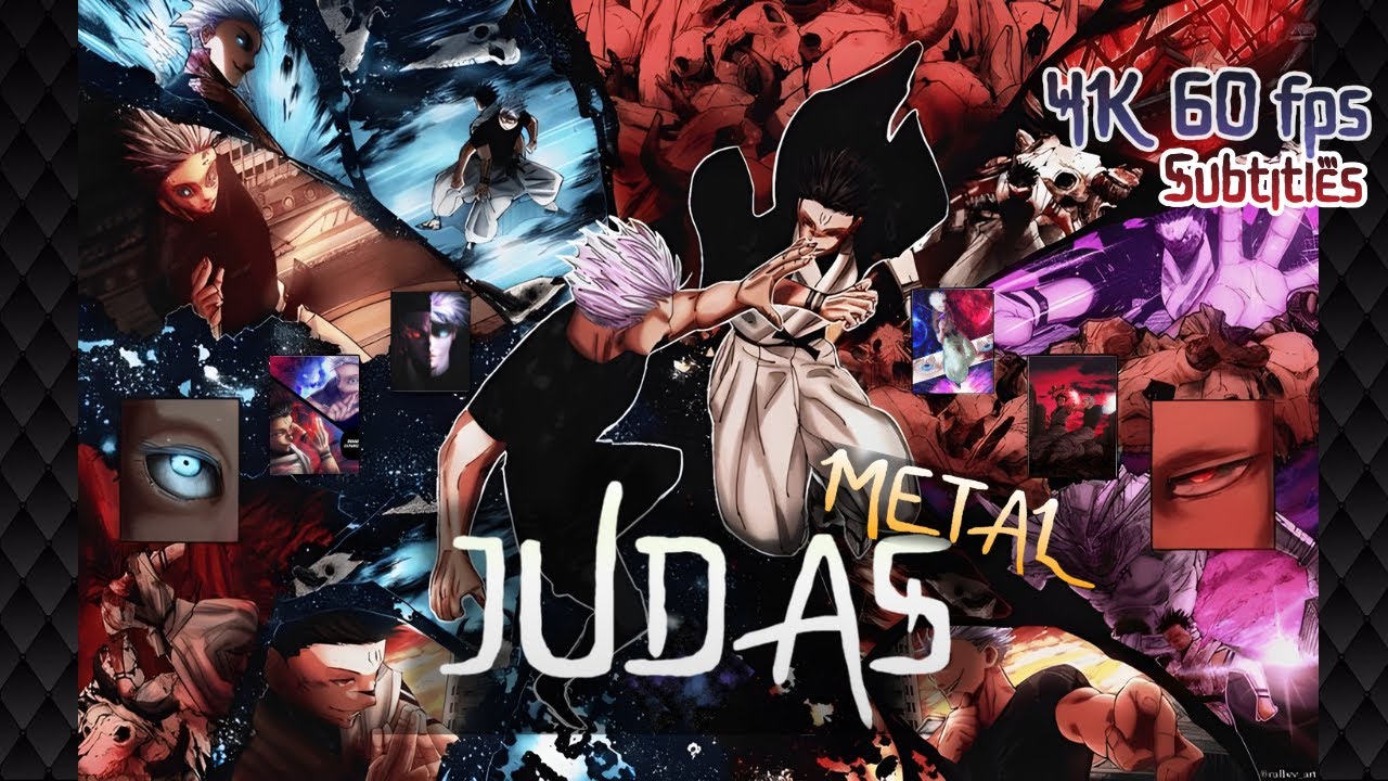 Gojo vs Sukuna | Metal Remix - Judas | JUJUTSU KAISEN