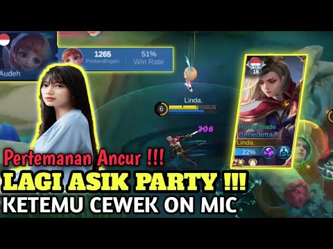 GOKIL!!! KETEMU CEWEK ON MIC , DI DESAHIN CEWEK , PERTEMANAN ANCUR
