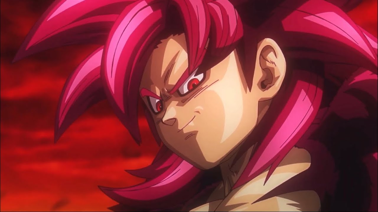 Goku (adult) turns SSJ 1-4