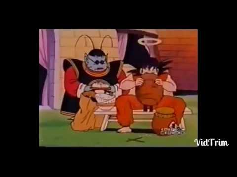 Goku comendo de Dragon Ball Z até Dragon Ball Super