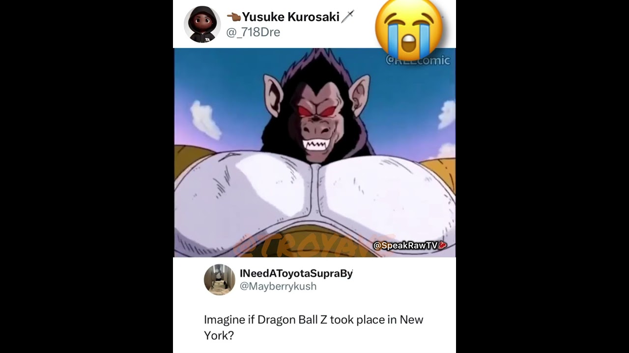 Goku from NY be like #viral #funny #fail