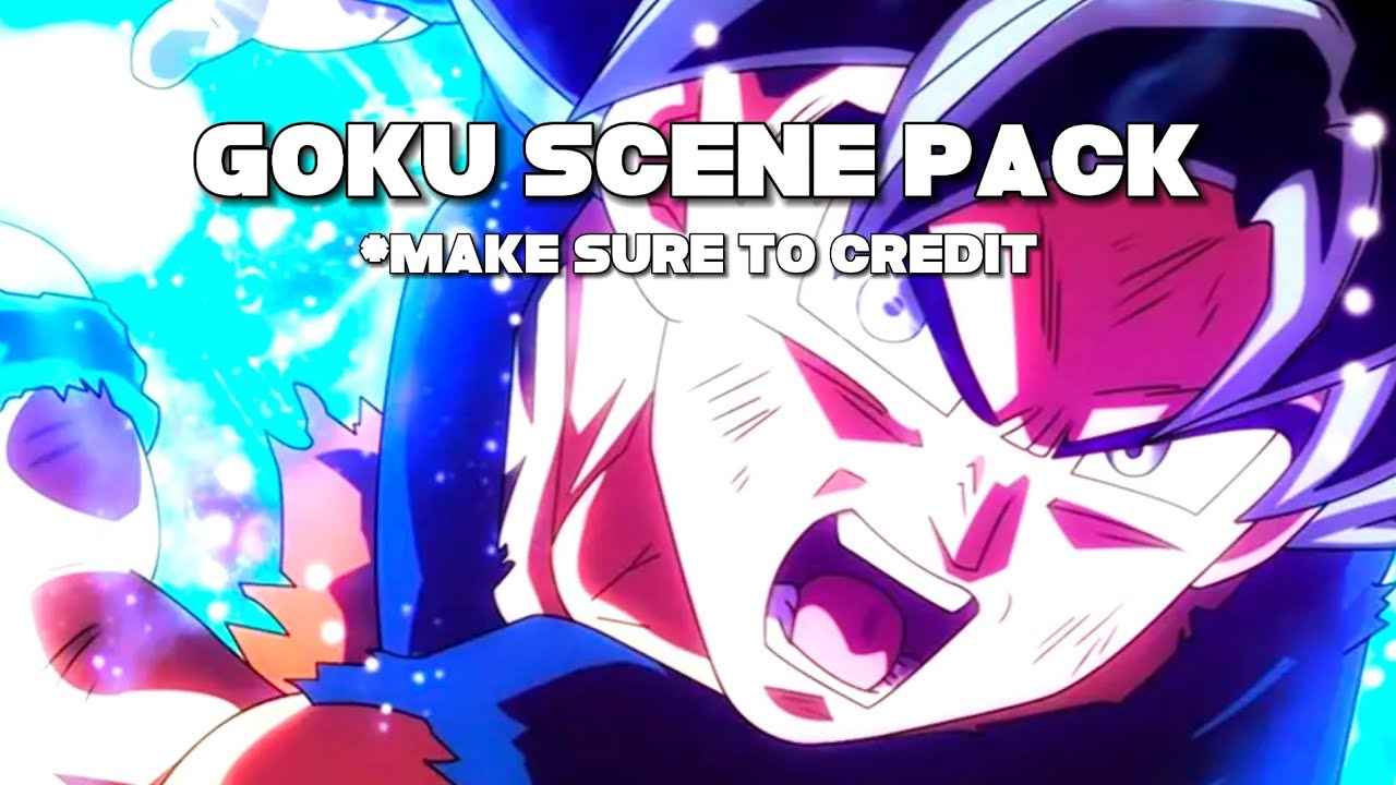 Goku scene pack for edits.🦧 #trending