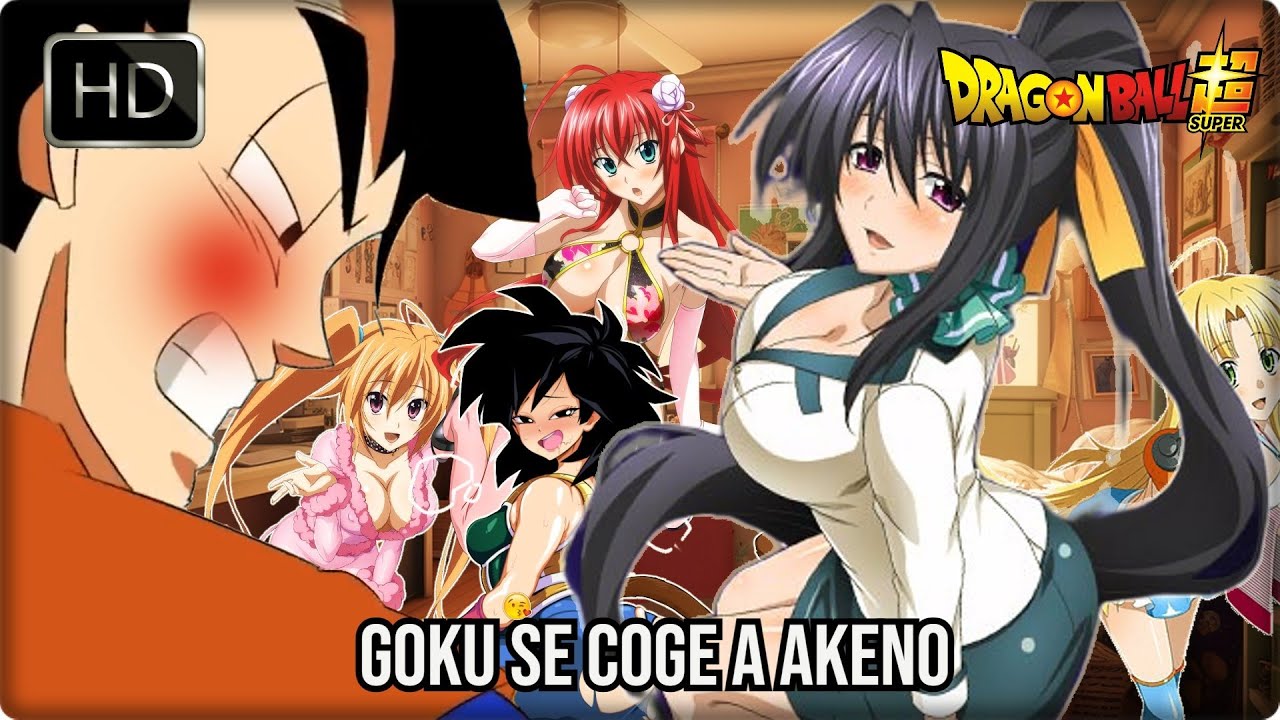 GOKU SE COGE A AKENO - GOKU CAE EN HIGH SCHOOL DXD LEMON  🔥 - PELICULA COMPLETA 2024