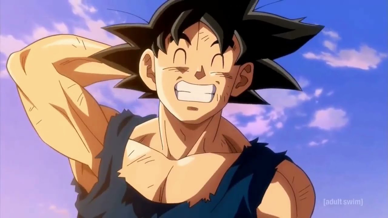 Goku smiles (perfect body with a perfect smile) - You're Perfect 「 AMV 」