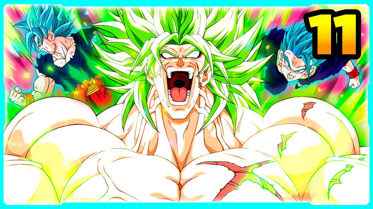 GOKU, VEGETA & GOHAN vs BROLY | Fan Animation | MIKOSHIN SAGA · 11