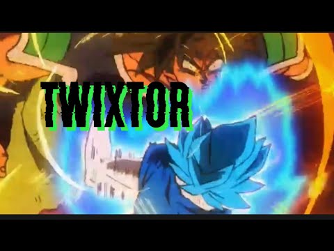 Goku vs broly [twixtor] free clips [4k]