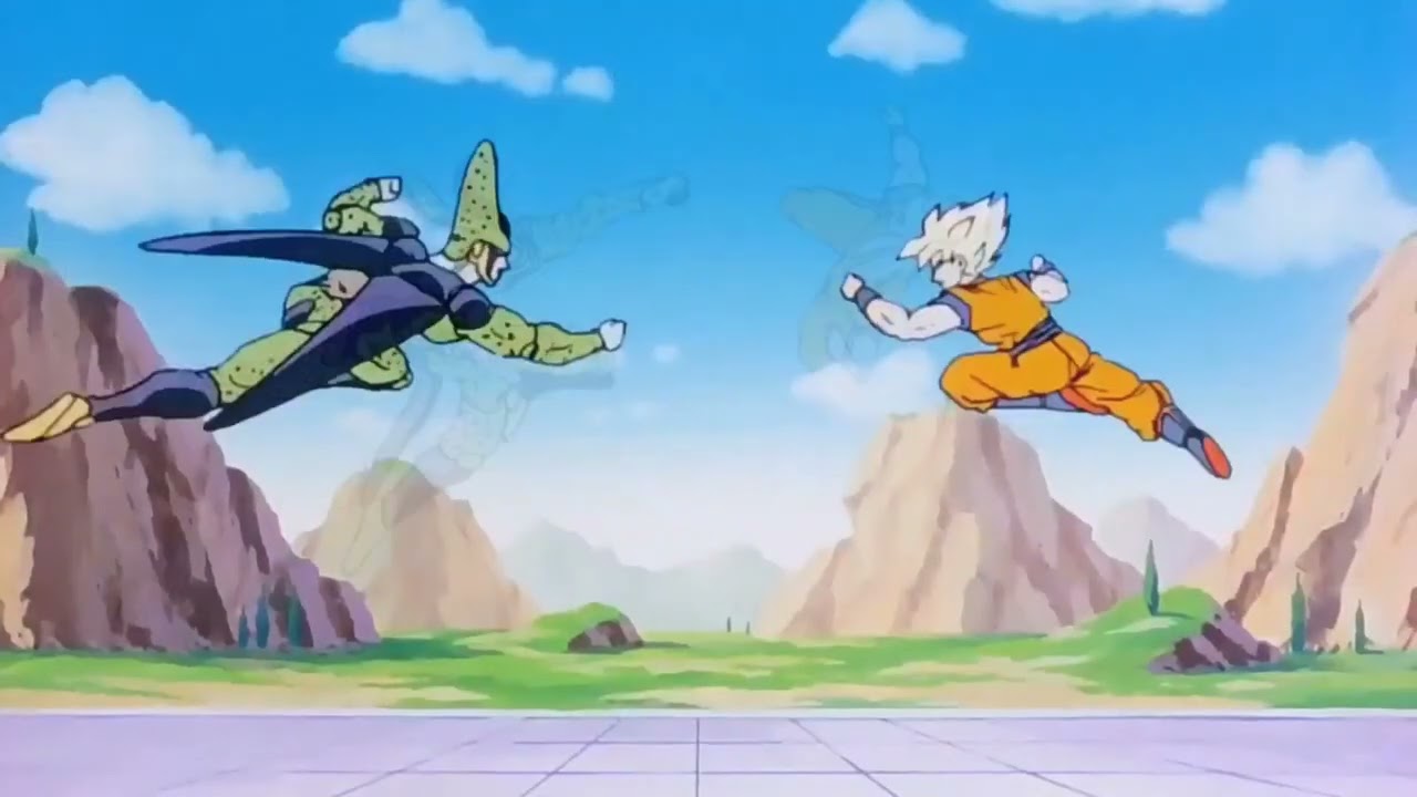 goku vs cell pt3/Twixtor