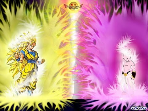 Goku vs kid Buu american english version full fight