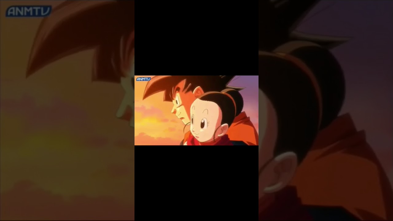 goku watching sunset