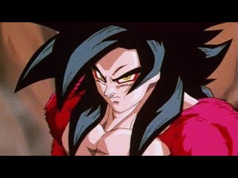 Goku's SSJ4 Transformation (Japanese)