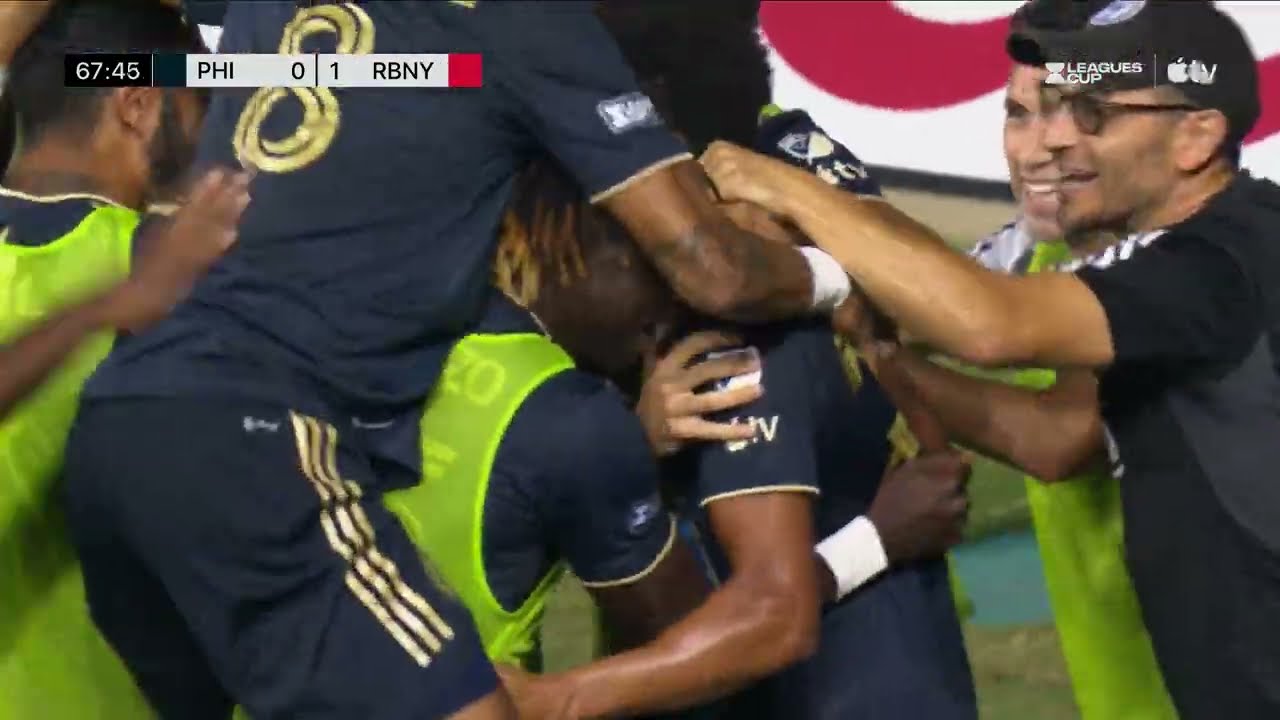 Gol de Nathan Harriel | Philadelphia 1-1 New York RB | Leagues Cup