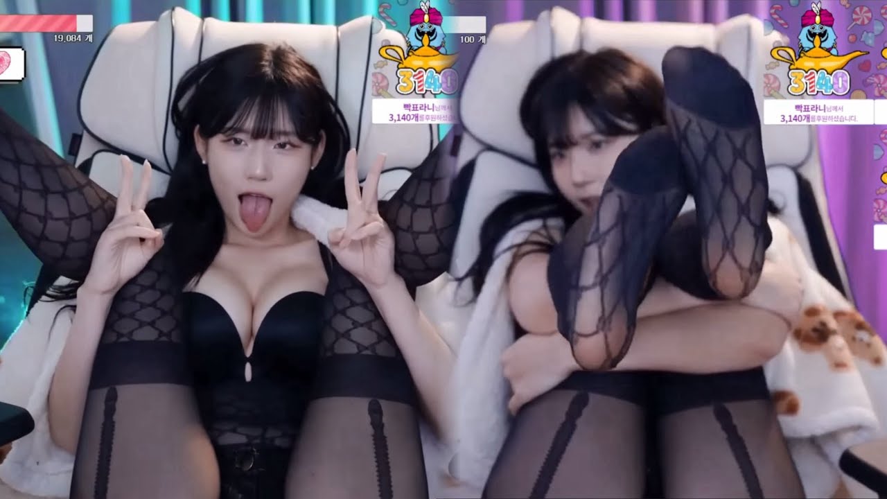 阿嘿顏🥵+黑絲美腿【고라니율golaniyule0】-signature pose｜罵髒話｜一直讓你看下面🤤