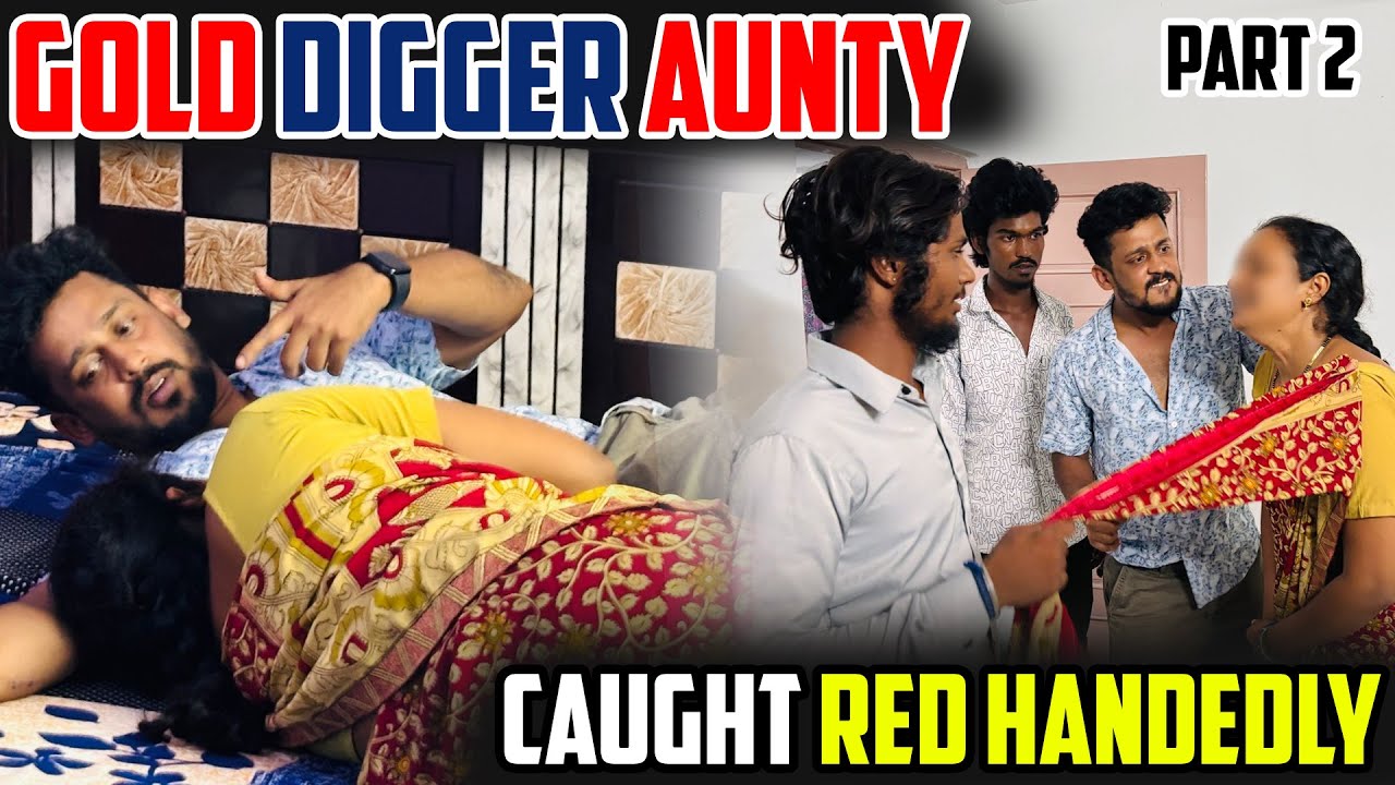Gold Digger Aunty Caught Redhandedly ( Search Operation ) PART 2 | VINAY KUYYA