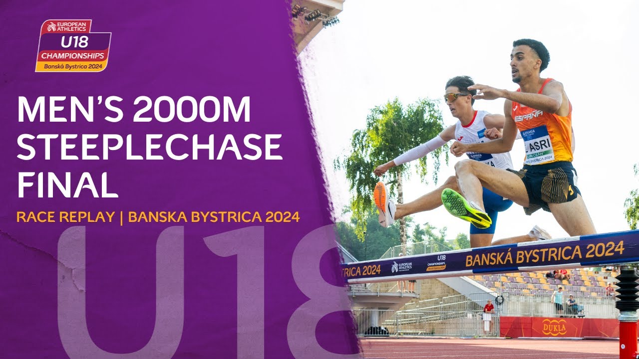 GOLD for Spain! 🇪🇸🥇 Men's 2000m steeplechase final replay | Banska Bystrica 2024