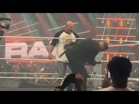 Goldberg Confronts Gunther - WWE Raw 6/16/2025