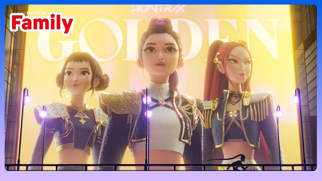 ‘Golden’ Lyric Video | KPop Demon Hunters | Netflix Family