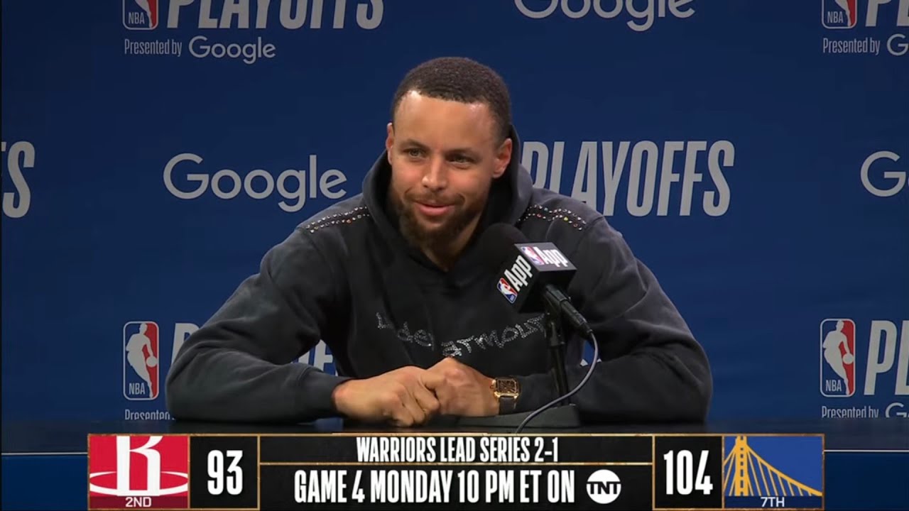 Golden State Warriors and Houston Rockets | 2025 NBA Playoffs Game 3 Post Game Interviews