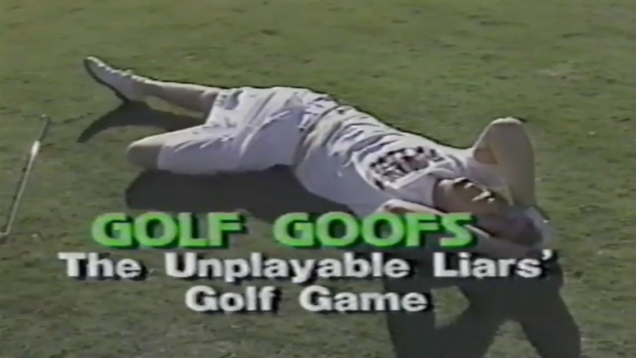 GOLF GOOFS: PAR FOR THE COURSE (1992) — Reel World Productions [VHS Rip / Digitization] Sport Comedy