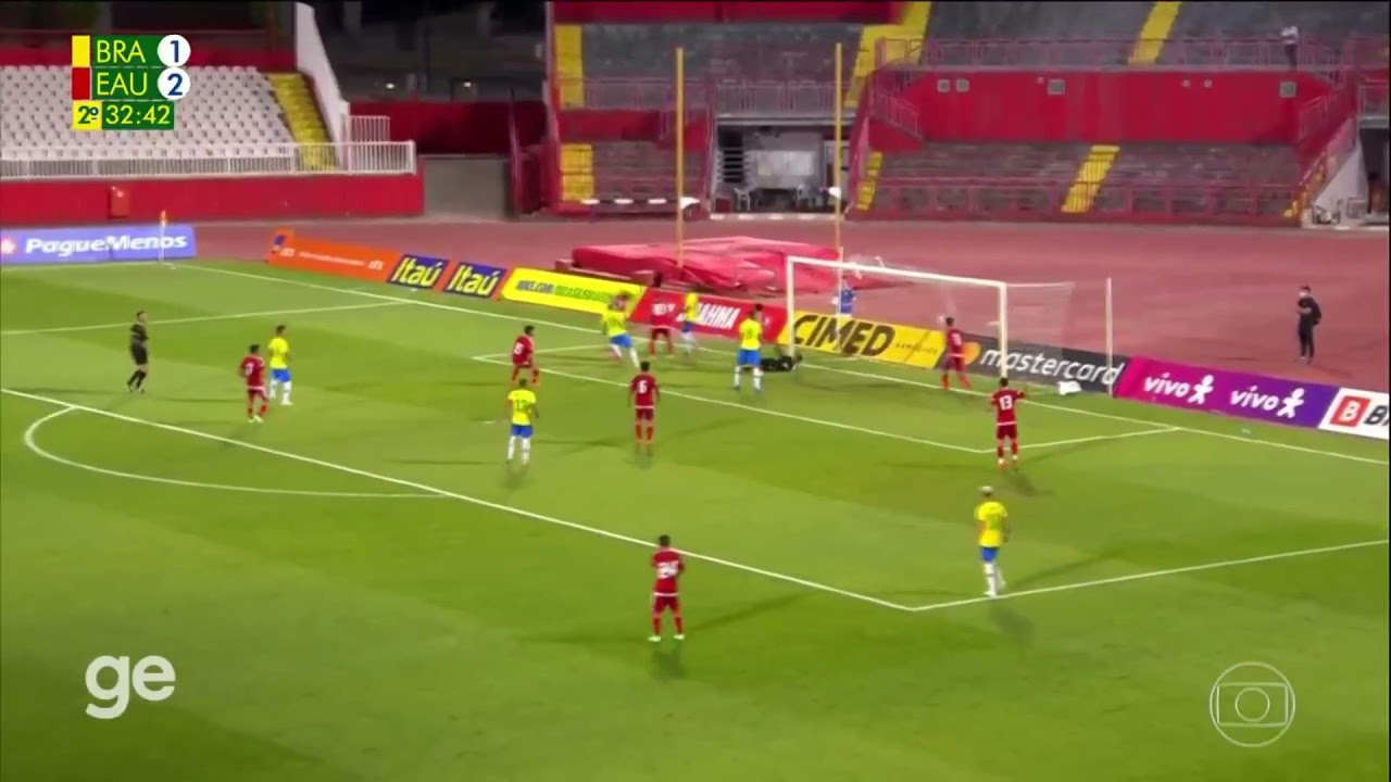 Gols - Brasil 5x2 Emirados Árabes - Amistoso Internacional da Seleção Olímpica - Globo HD