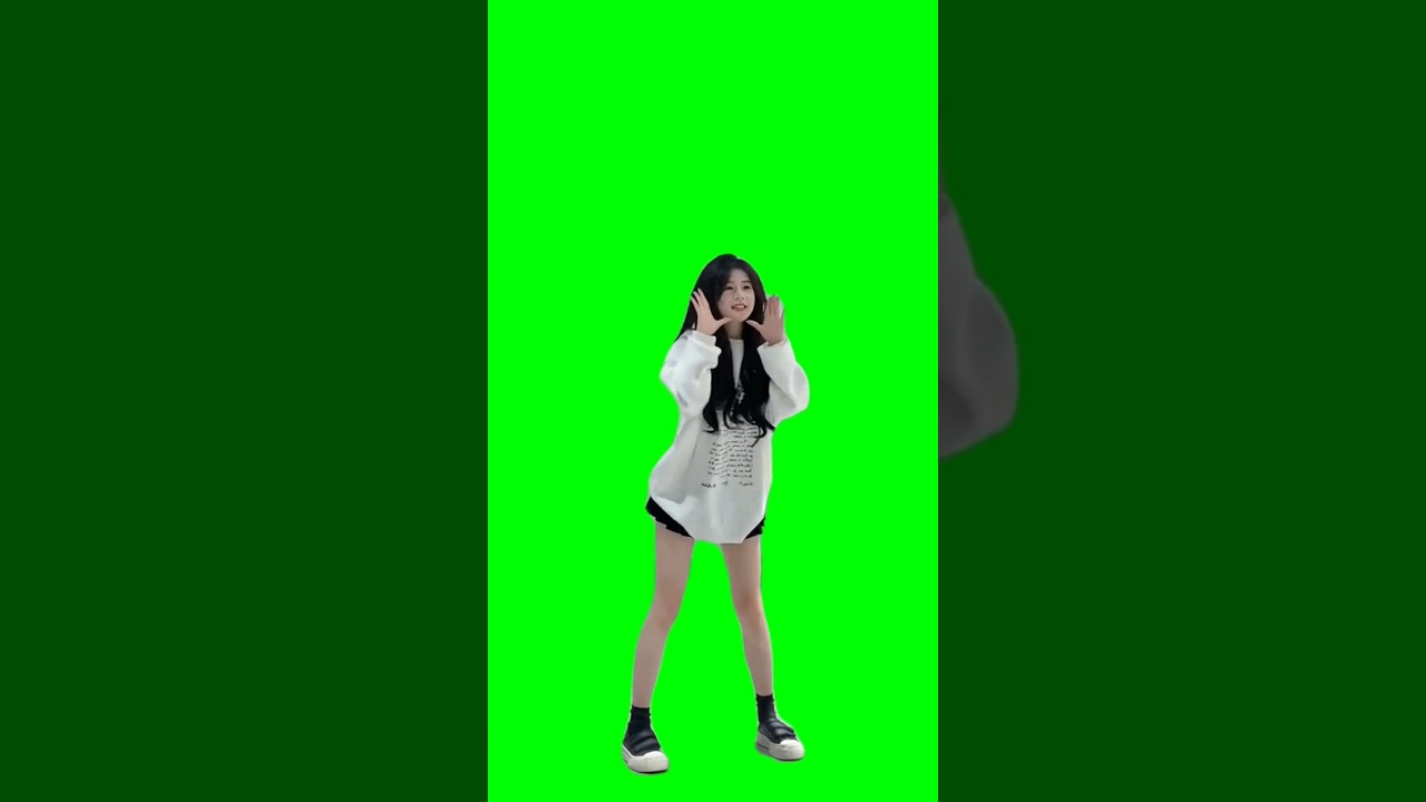 Gombare gombare senpai, Green screen