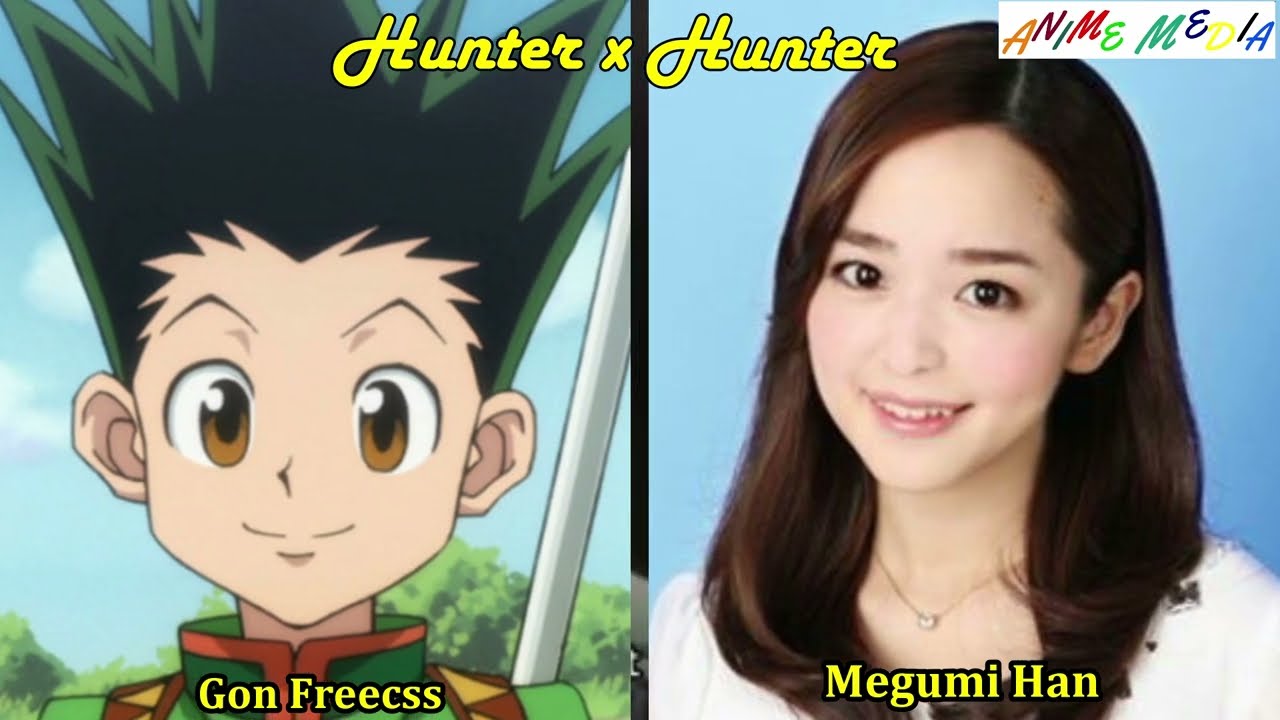 Gon Female Voice Actor !!! Male Character With Female Seiyuu  Part 1 / Japanese Dub / Gon Freecs