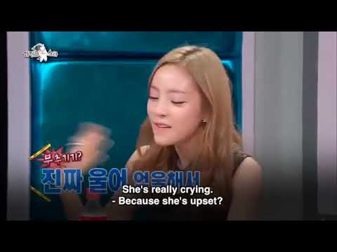 Goo Hara Cried After The Hosts Made Fun Of Her | KARA Goo Hara