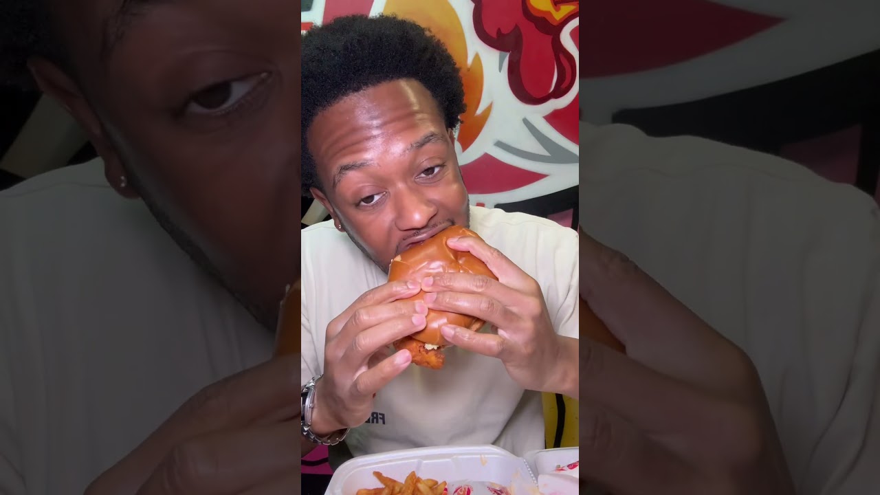Good eats at Asad’s Hot Chicken #asadshotchicken #hotchicken #chickensliders #loadedfries