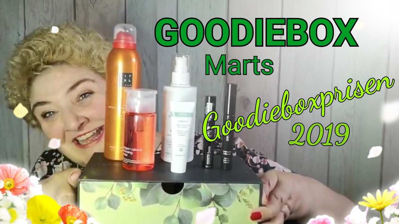 Goodiebox Marts - Goodieboxprisen 2019