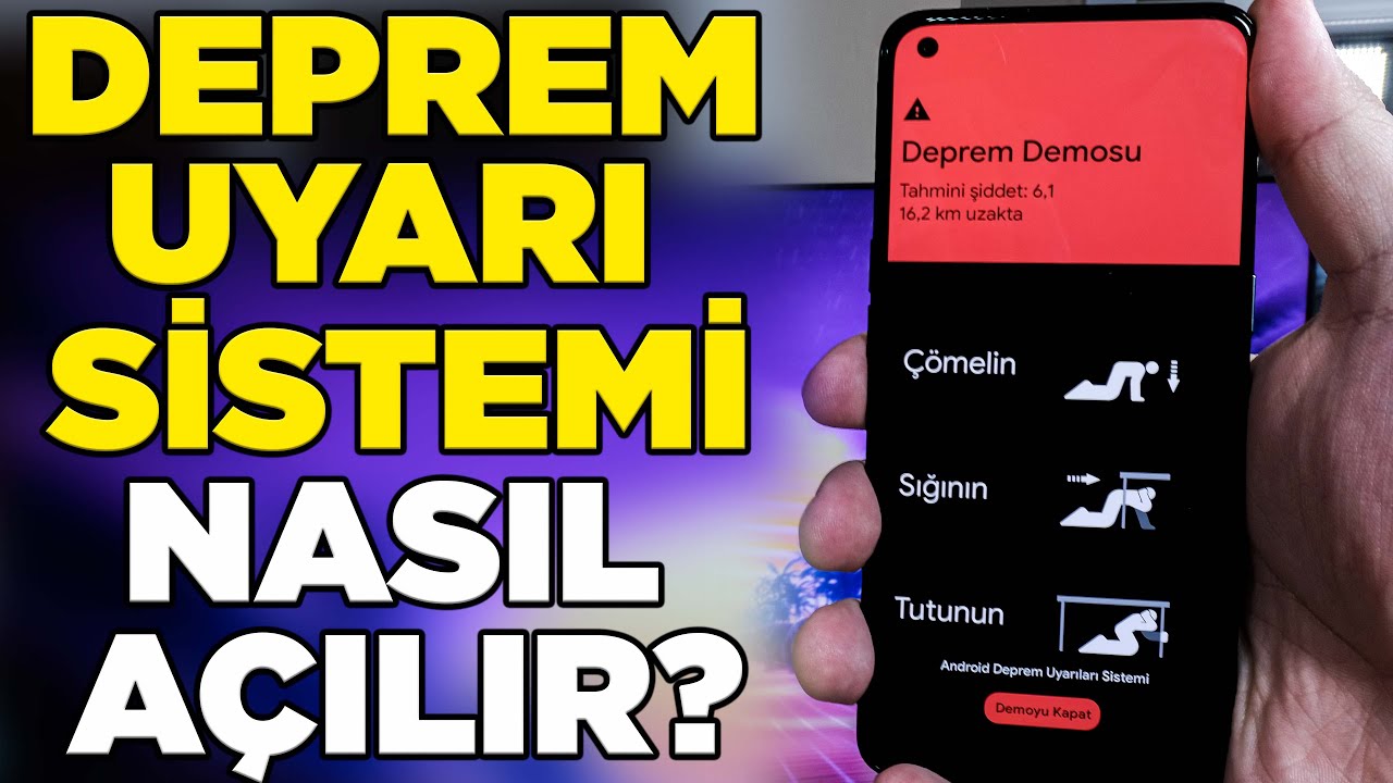 Google Deprem Uyarı Sistemi Nasıl Açılır?