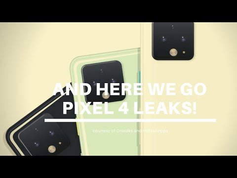 Google Pixel 4 New Renders LEAKED